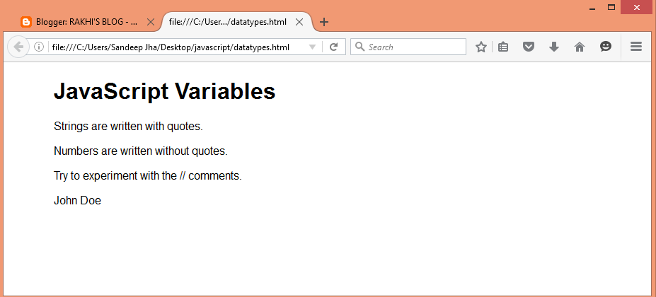 JavaScript Tutorial ~ Basic Knowledge of computer and its Application