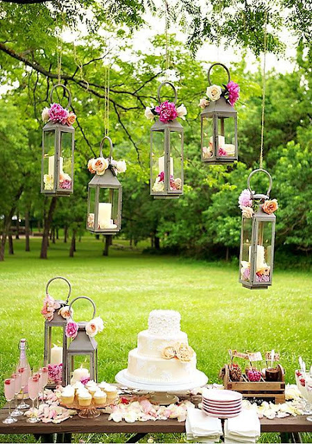 Ideias de decoração para um casamento ao ar livre