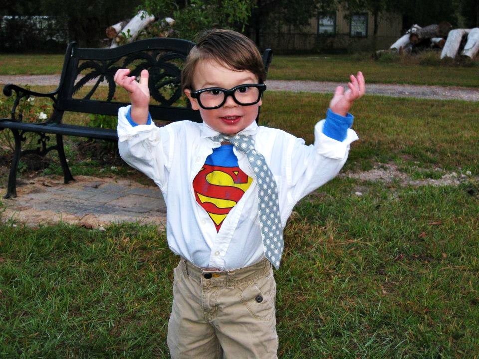 Jett's Toddler Clark Kent Costume