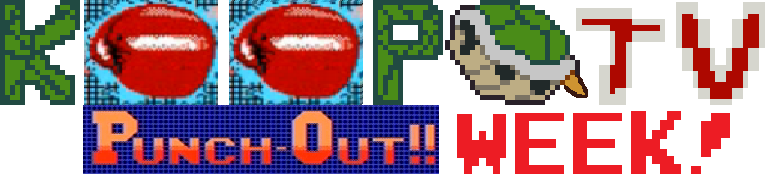 KoopaTV Punch-Out!! Week KoopaTV Punch-Out!! Week! logo banner fists