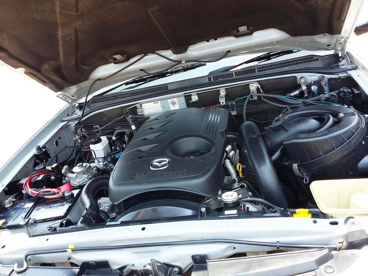 TECHNIC AUTO CAR MAZDA BT50 (Engine Room)