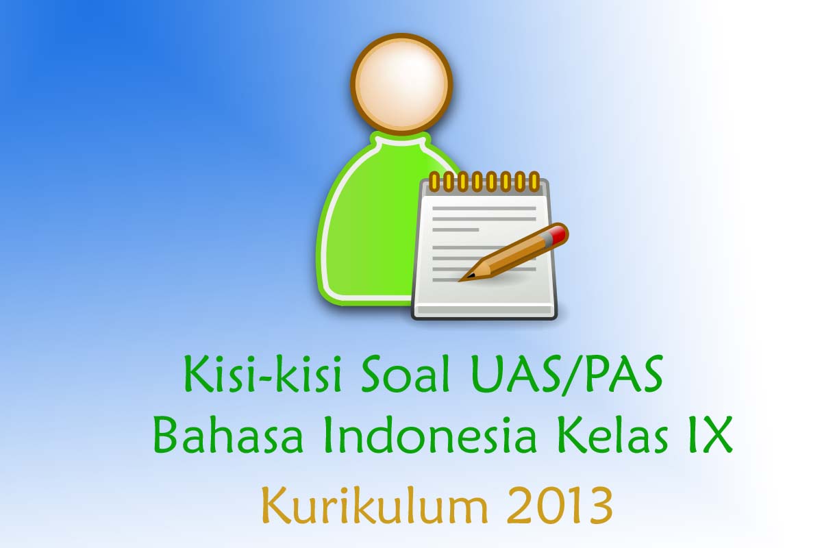 Soal Bahasa Indonesia Kelas 9 Mts K13 K13
