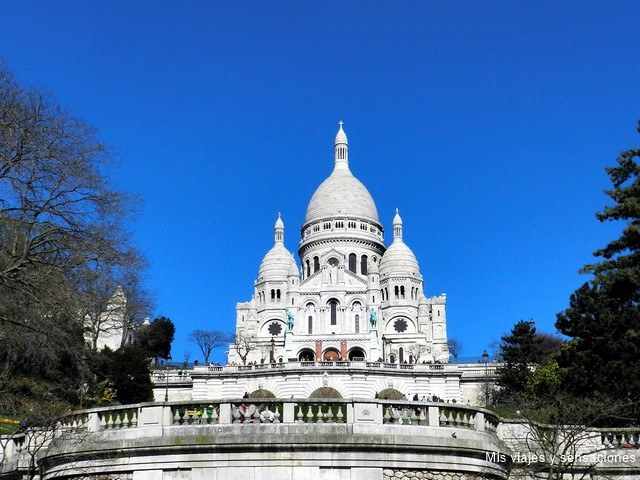 Basílica Sacré Coeur, Barrio de Montmartre, París