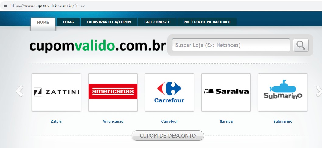 cupom netshoes fevereiro 2019