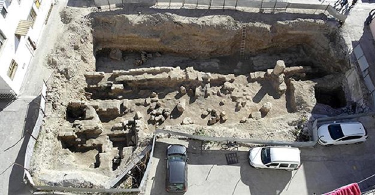 Ancient road uncovered in Turkey’s Tarsus