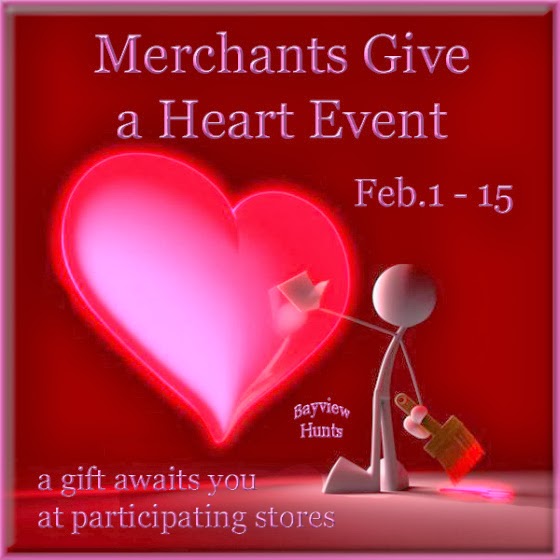 GIve a heart hunt  2/1 to 2/15