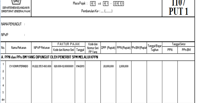 Contoh daftar pustaka karya ilmiah tentang sampah Contoh Lampiran Faktur - Contoh Nah x