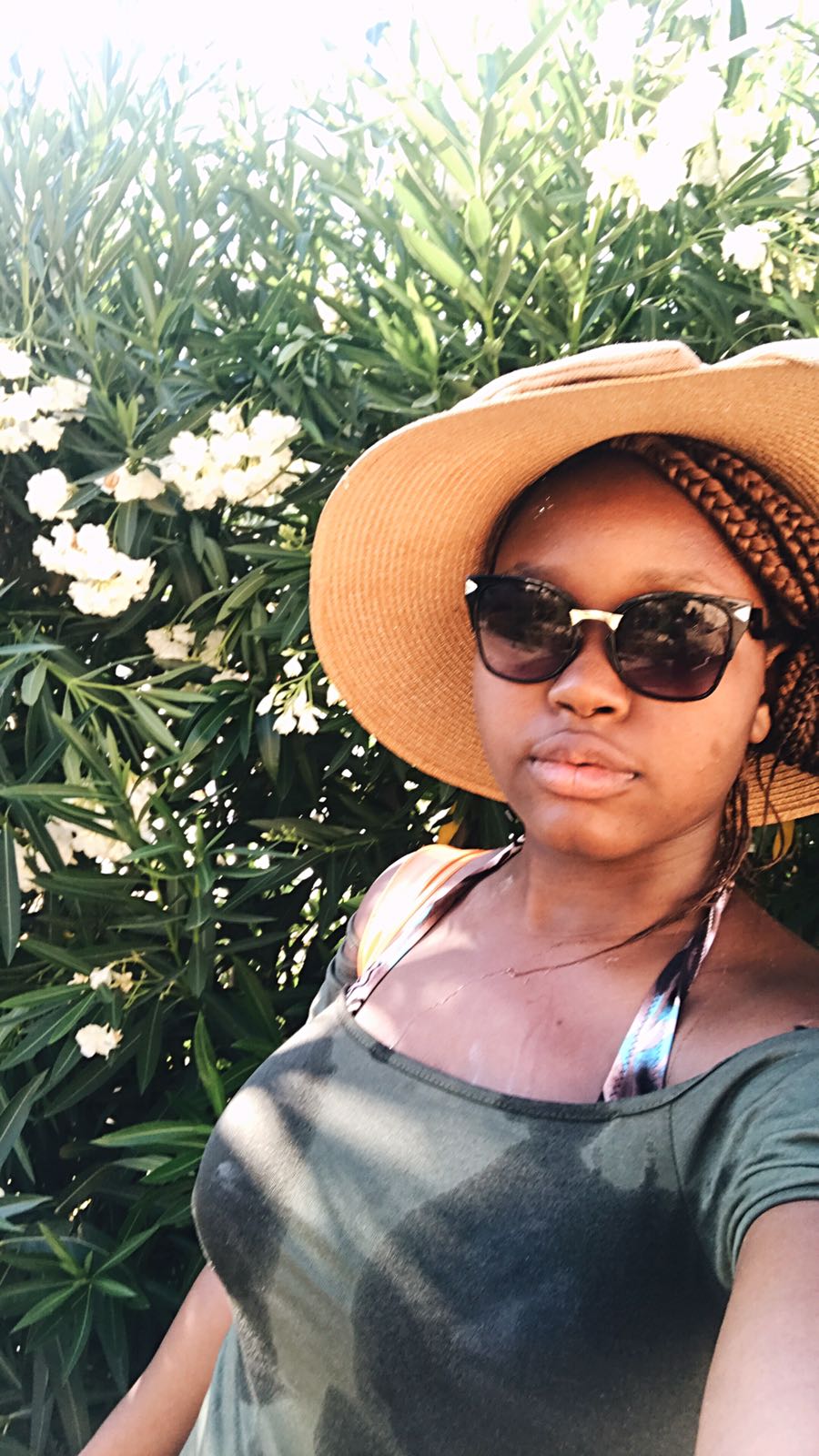 summer beach day, straw hat, sun glasses, beach dress glowing skin summer beach day, straw hat, sun glasses, beach dress glowing skin