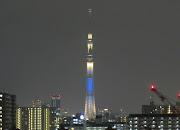 2012/10/14 夜の東京スカイツリー. 東京スカイノート・空の色・データベース (skytree )