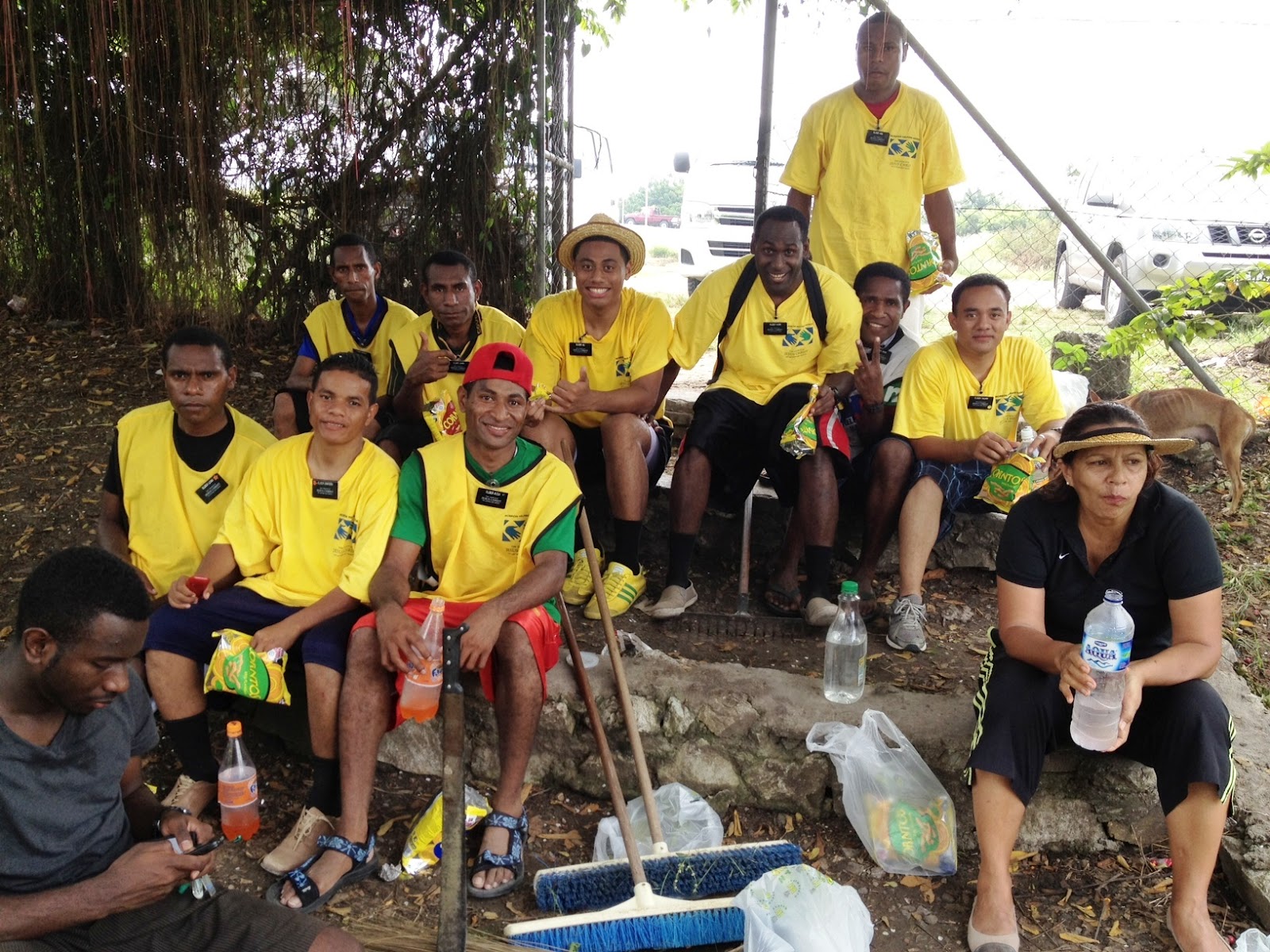 Papua New Guinea Port Moresby Mission: Project Basketball Courts