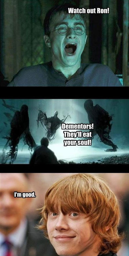 Watch Out Run - It's Dementors!