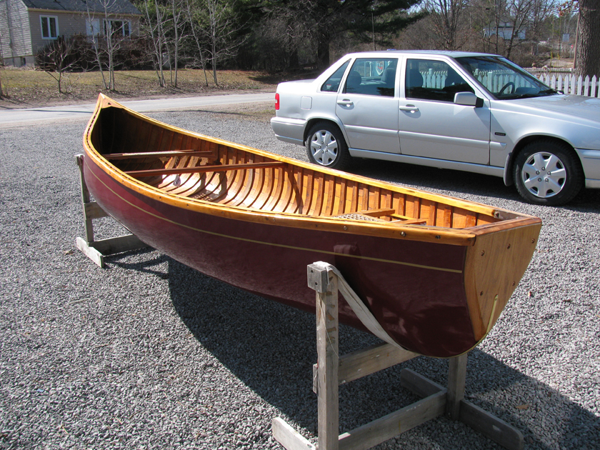 Wooden Canoes and More: Northland Canoe V-stern