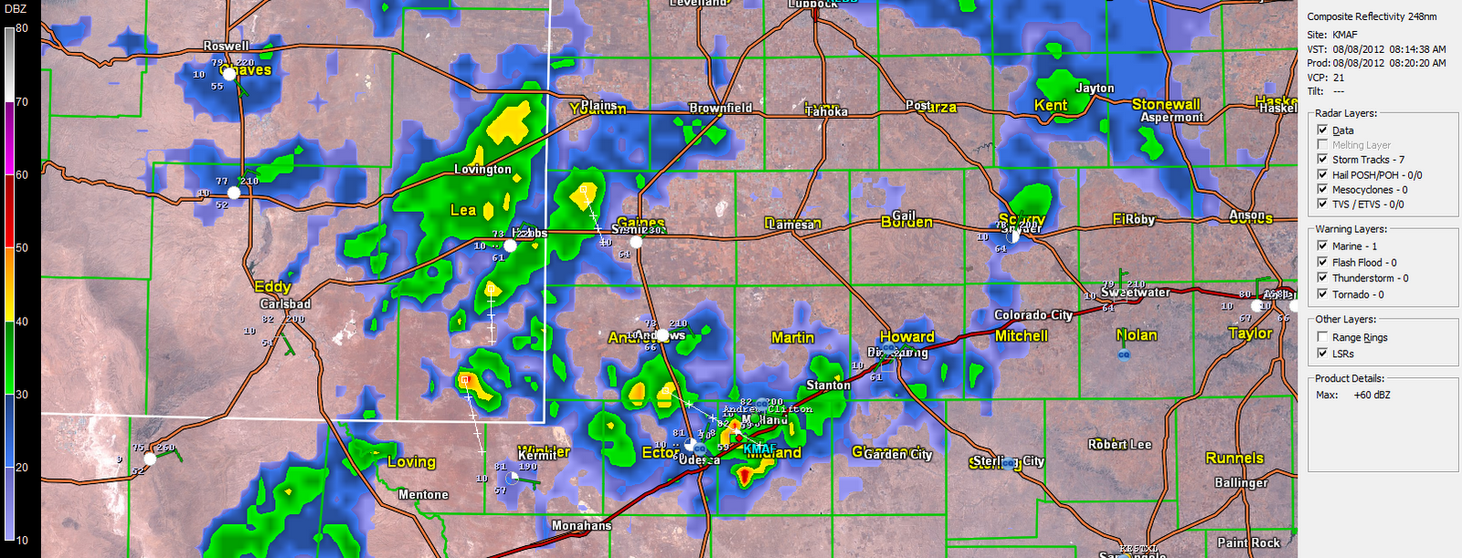 Another Shot At TStorms Hot For The Rest Of The Week.