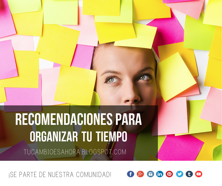13 para organizar tu tiempo Tu