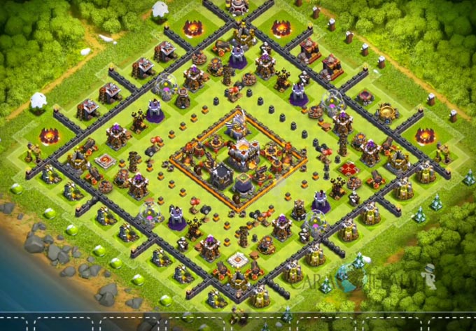 17+ Pertahanan Coc Th 11