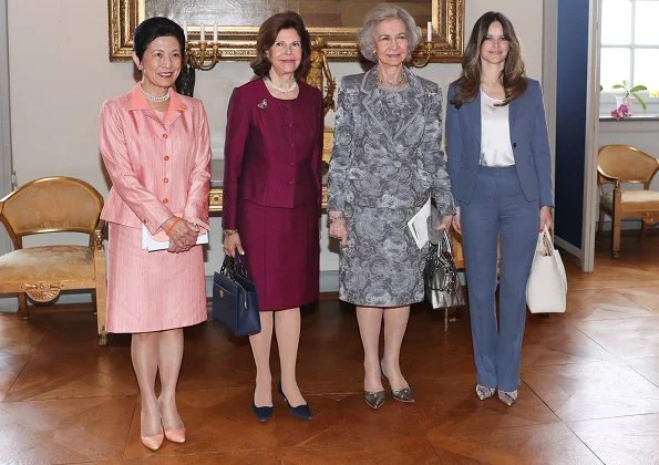 Queen Silvia, Princess Sofia, Queen Sofia and Princess Takamado