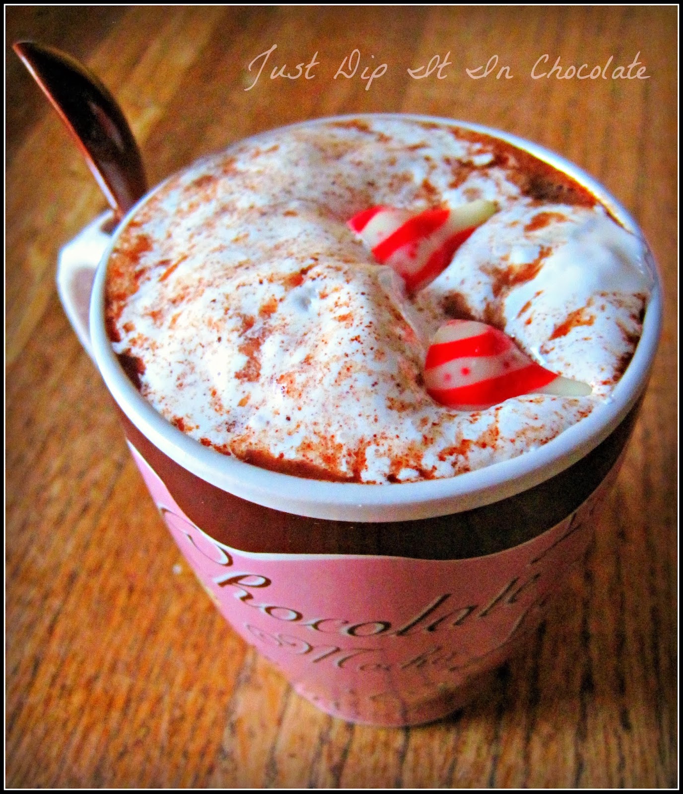 Hot Tamales Spiked Hot Chocolate Recipe, Cinnamon, Spicy and Everything and Nice mix together in this hot "adult" version of the popular candy and hot chocolate drink! #hotchocolate #cocoa #hottamales
