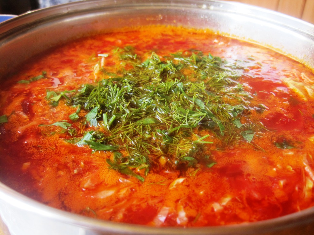 Борщ черниговский