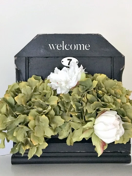 How to Make a DIY Rustic Flower Box for Faux Flowers