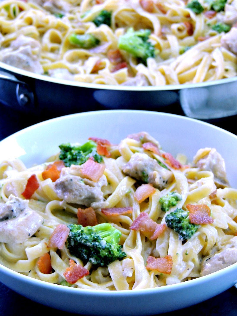 One Pot Chicken Fettuccine Alfredo Bobbi's Kozy Kitchen