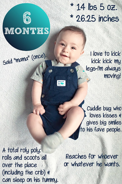 The Cooking Actress: James-6 Months!