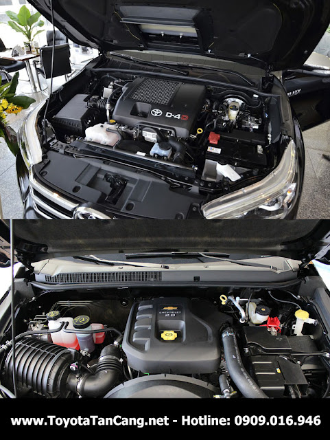 Colorado sử dụng động cơ thế hệ mới sinh công suất cao hơn Hilux Colorado sử dụng động cơ thế hệ mới sinh công suất cao hơn Hilux