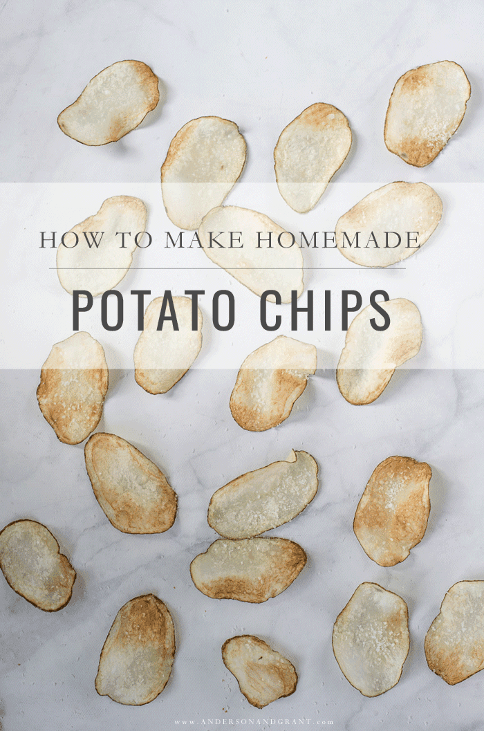How to make homemade potato chips