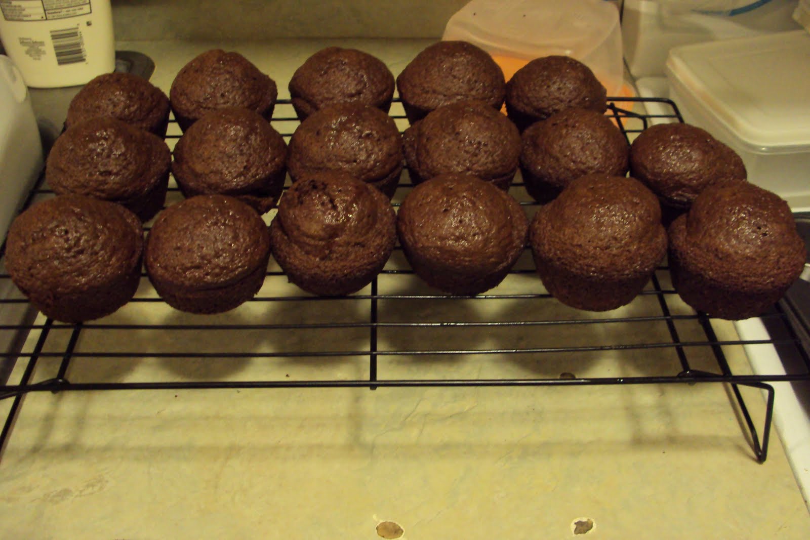 Our Adventure's Chocolate Pudding Filled Cupcakes!