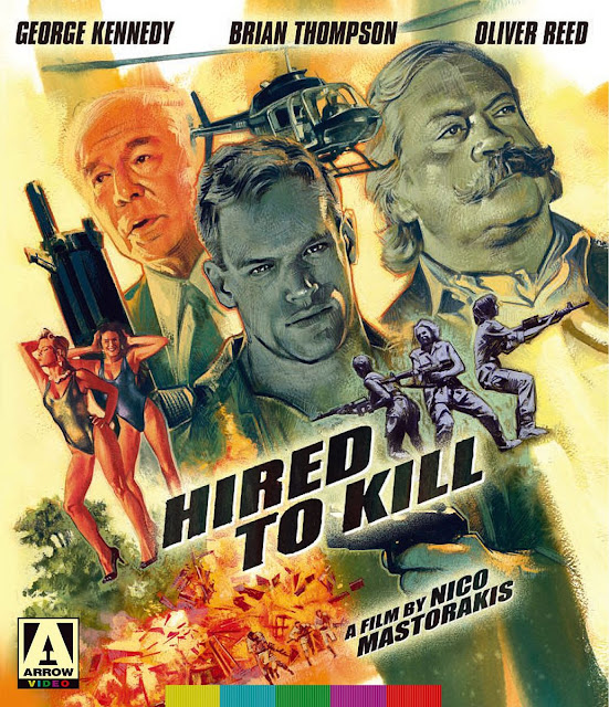 Hired to Kill Blu-ray cover