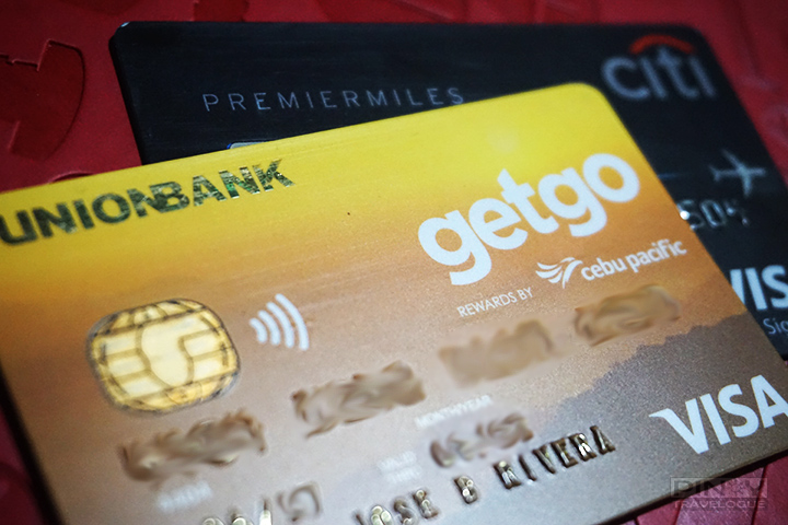 Unionbank Cebu Pacific GetGo and Citi PremierMiles credit cards