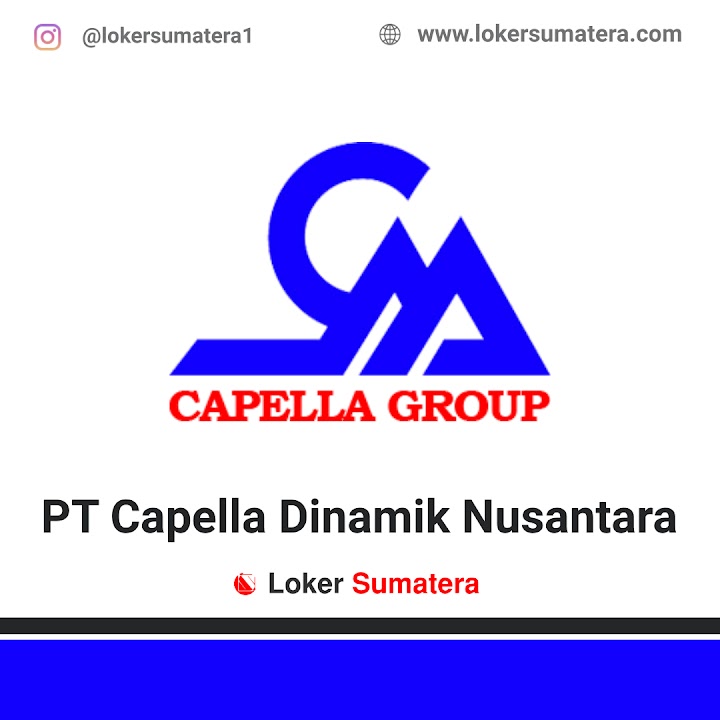 Loker Pekanbaru | Lowongan Kerja Pekanbaru, PT Capella Dinamik Nusantara sebagai Area Sales Supervisor (ARS), Data Analyst ...Deadline 20 Mei 2022 Loker Pekanbaru | Lowongan Kerja Pekanbaru, PT Capella Dinamik Nusantara sebagai Area Sales Supervisor (ARS), Data Analyst ...Deadline 20 Mei 2022