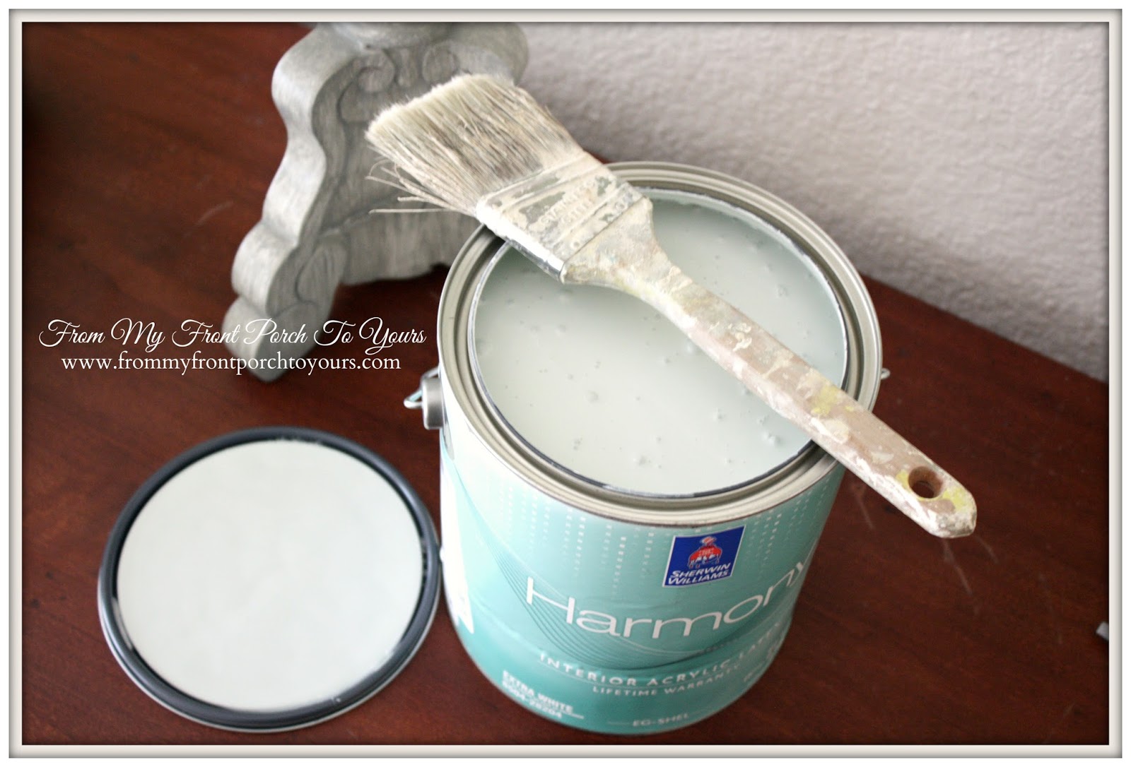 From My Front Porch To Yours Master Bedroom Makeover SHERWINWILLIAMS HARMONY® PAINT