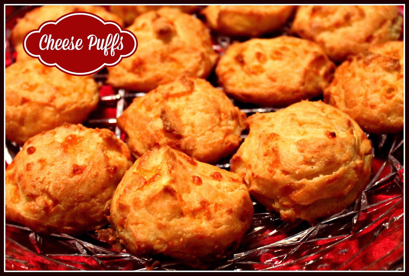 Sweet Tea and Cornbread Cheese Puffs!