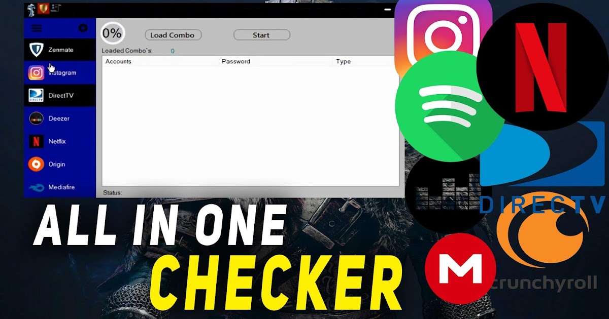 All in one checker. All in one checker кряк. netflix spotify.