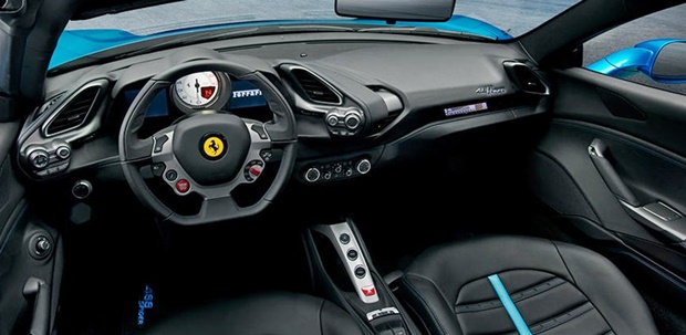 2018 Ferrari 488 Spider Interior