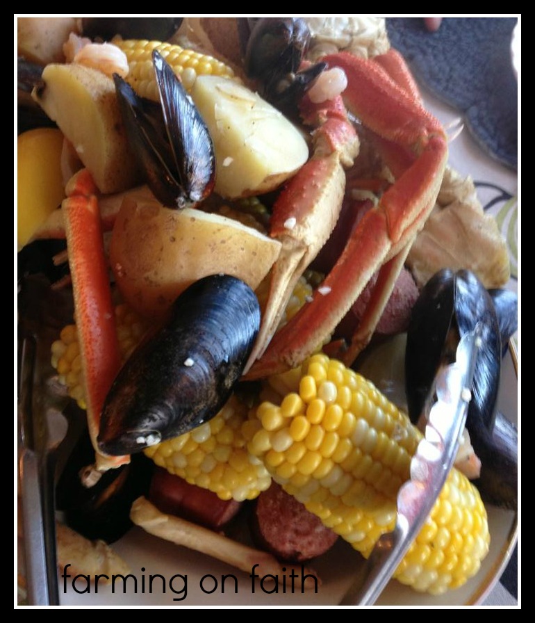 Old Fashioned Southern Seafood Boil