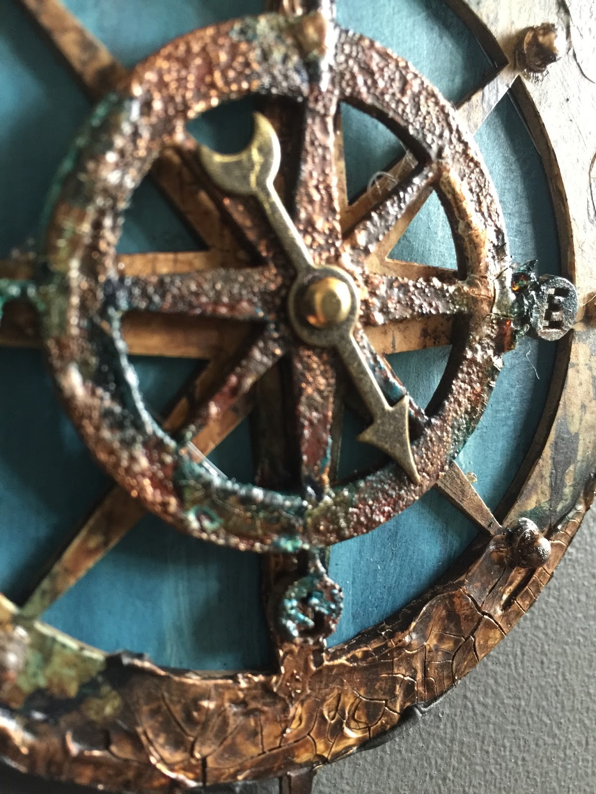 Tando Creative: Rusty Old Compass By Dee (Anything Goes)