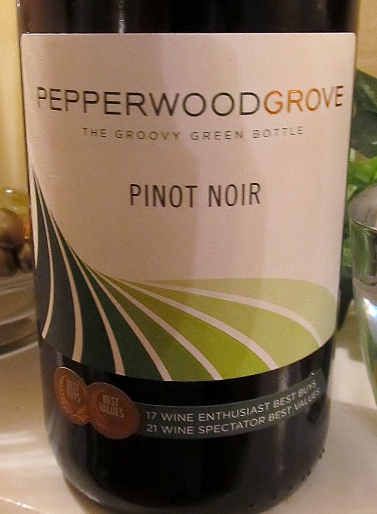 Spirit of Wine Review **+ Pepperwood Grove Pinot Noir, Valle Central, Chile, nonvintage