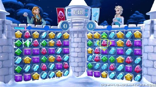 Frozen Free Fall Snowball Fight PSN   Download game PS3 PS4 PS2 RPCS3 PC free - 24