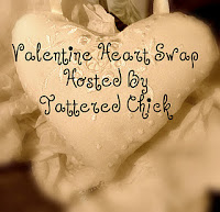Tattered Chick Valentine Heart Swap