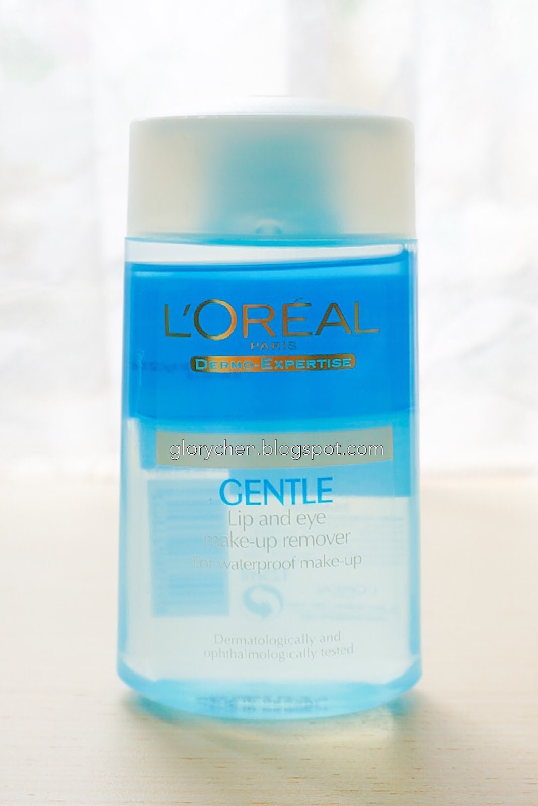 L'oreal Gentle Lip and Eye Makeup Remover 125ml Review Glory Chen
