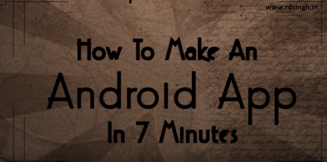 How To Make Android Apps Without Coding - 5 Minute Trick