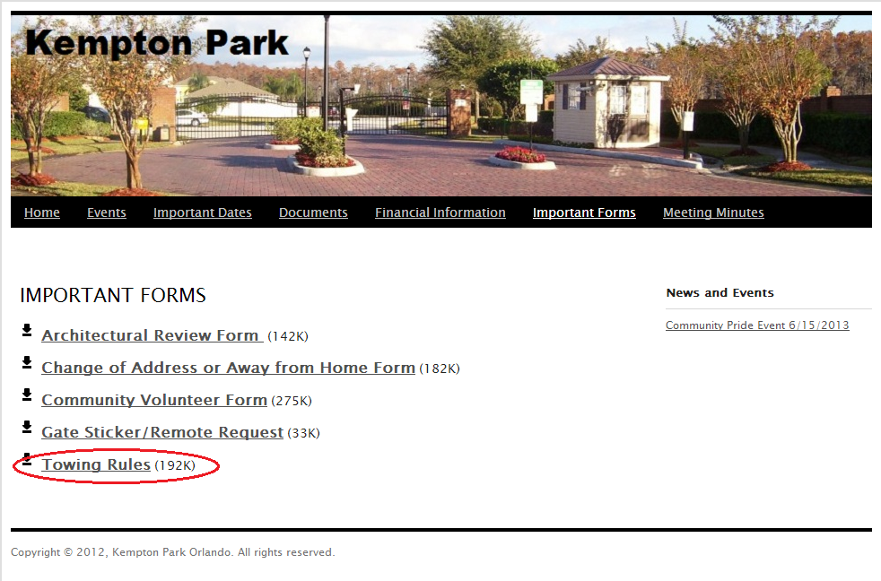 Kempton Park Orlando Florida