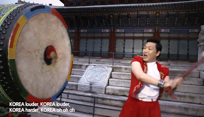Psy Korea drum
