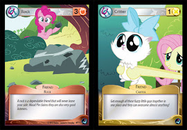 My Little Pony Orange Rock, Yellow Critter Token High Magic CCG Card