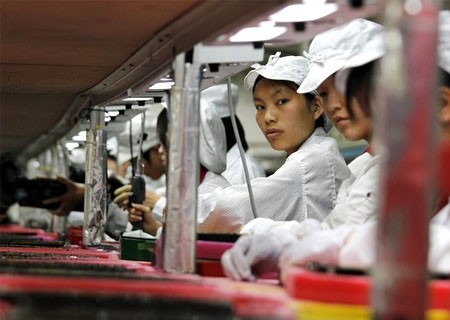 La famosa fábrica de Apple en China, donde ya son 17 los trabajadores que se han suicidado