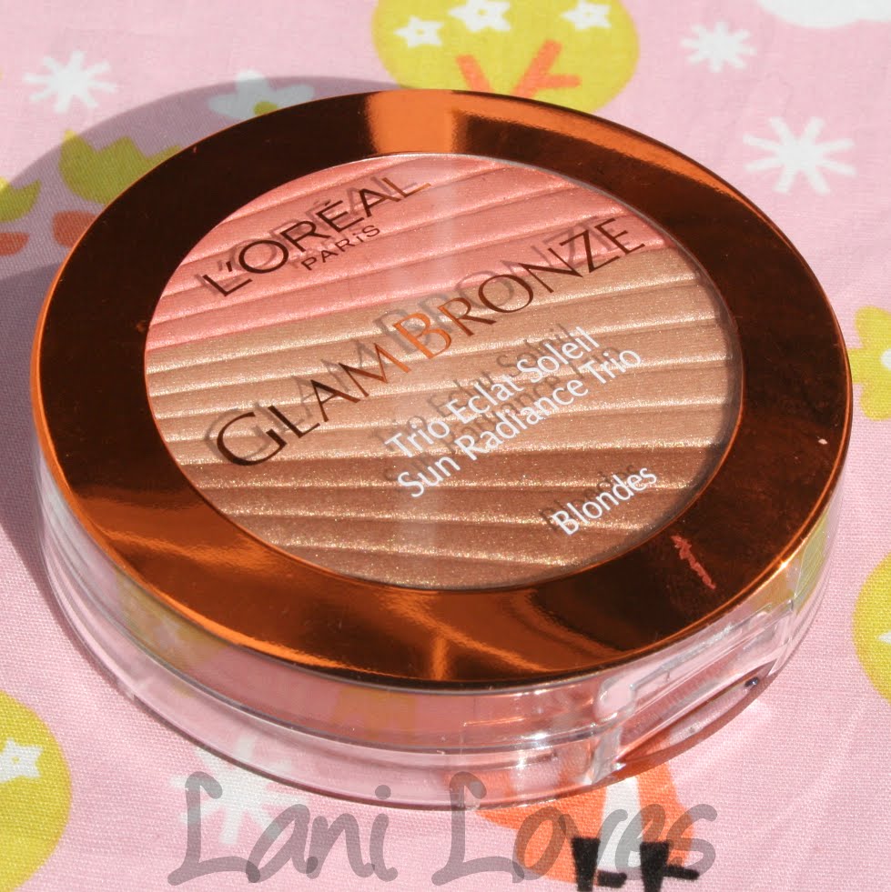 L'Oreal Glam Bronze Sun Radiance Trio