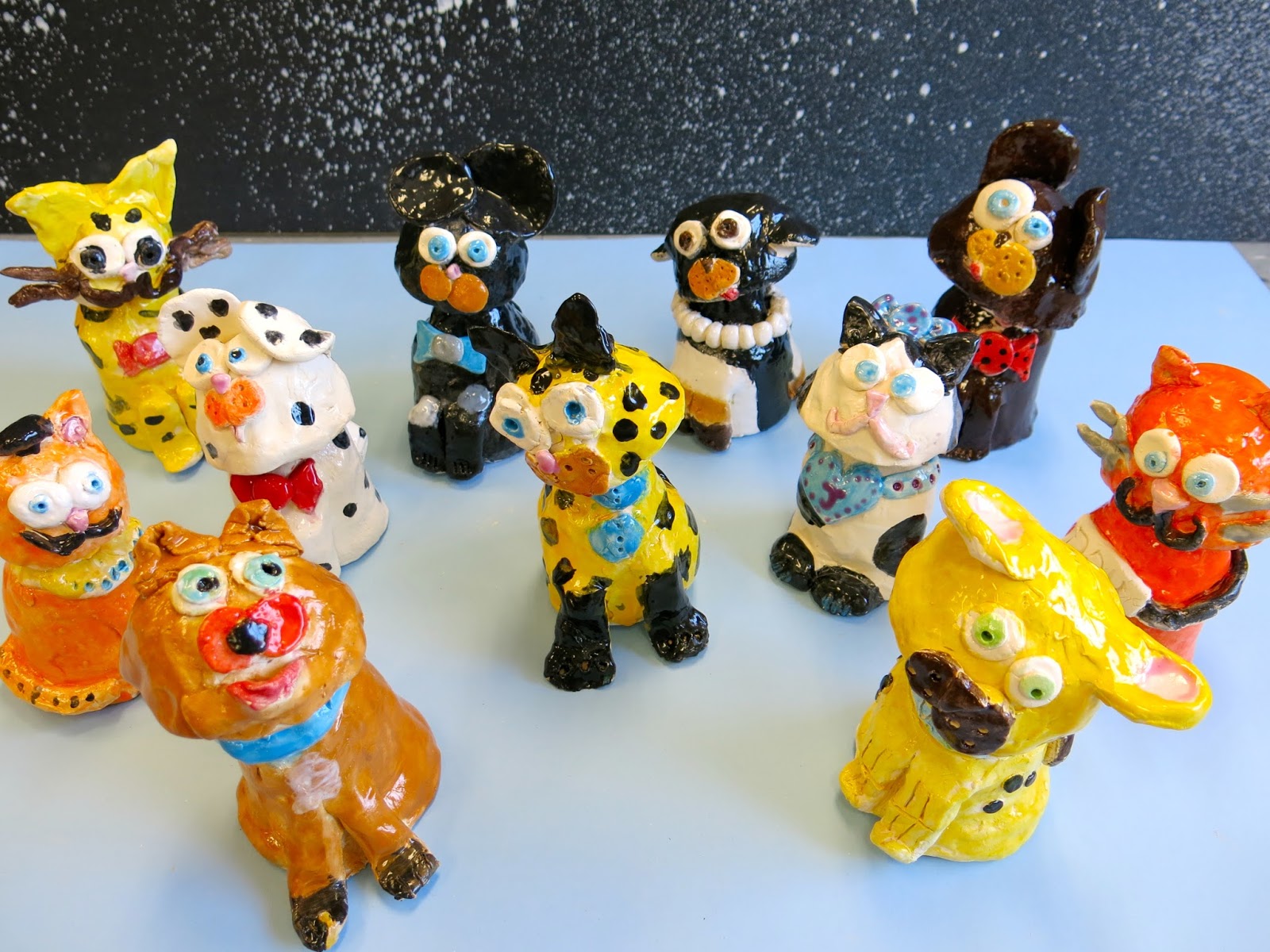 Cassie Stephens In the Art Room Bobble Head Pets UPDATE!