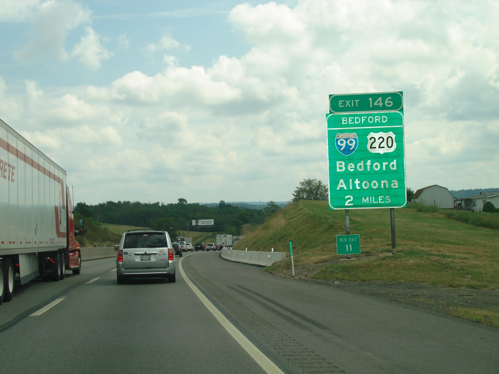 Luke's Signs I76/PA Turnpike & I99/Rt. 220 Bedford, PA