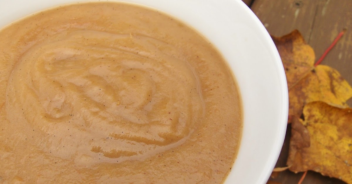 Compote de pommes vanillée aux épices à la mijoteuse